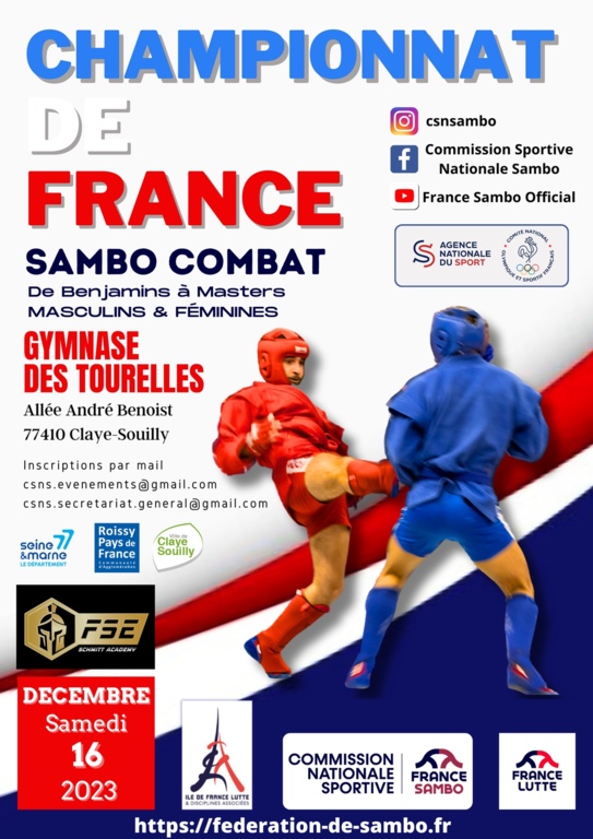 Championnat de France 2023 de Sambo Combat 